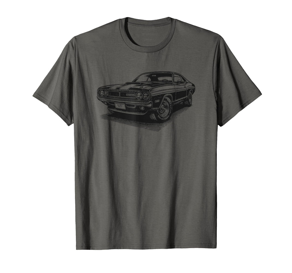 American Muscle Car 60S 70S Car Lover T-Shirt - Unique Graphic for Adults - T-Shirt, Sweatshirt, Hoodie