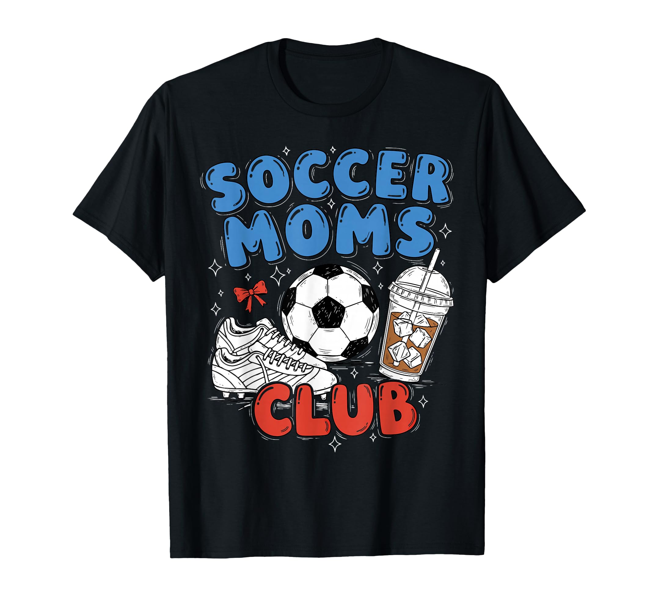 Sport Mom Coquette Bow Iced T-Shirt - Casual Everyday Wear Men Women - T-Shirt, Sweatshirt, Hoodie