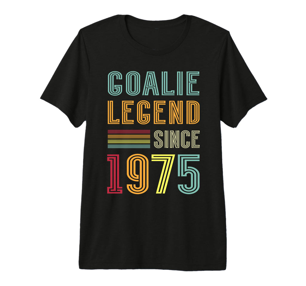Goalkeeper Legend 1975 Sports Goal 51St T-Shirt - Trendy Graphic Unisex - T-Shirt, Sweatshirt, Hoodie