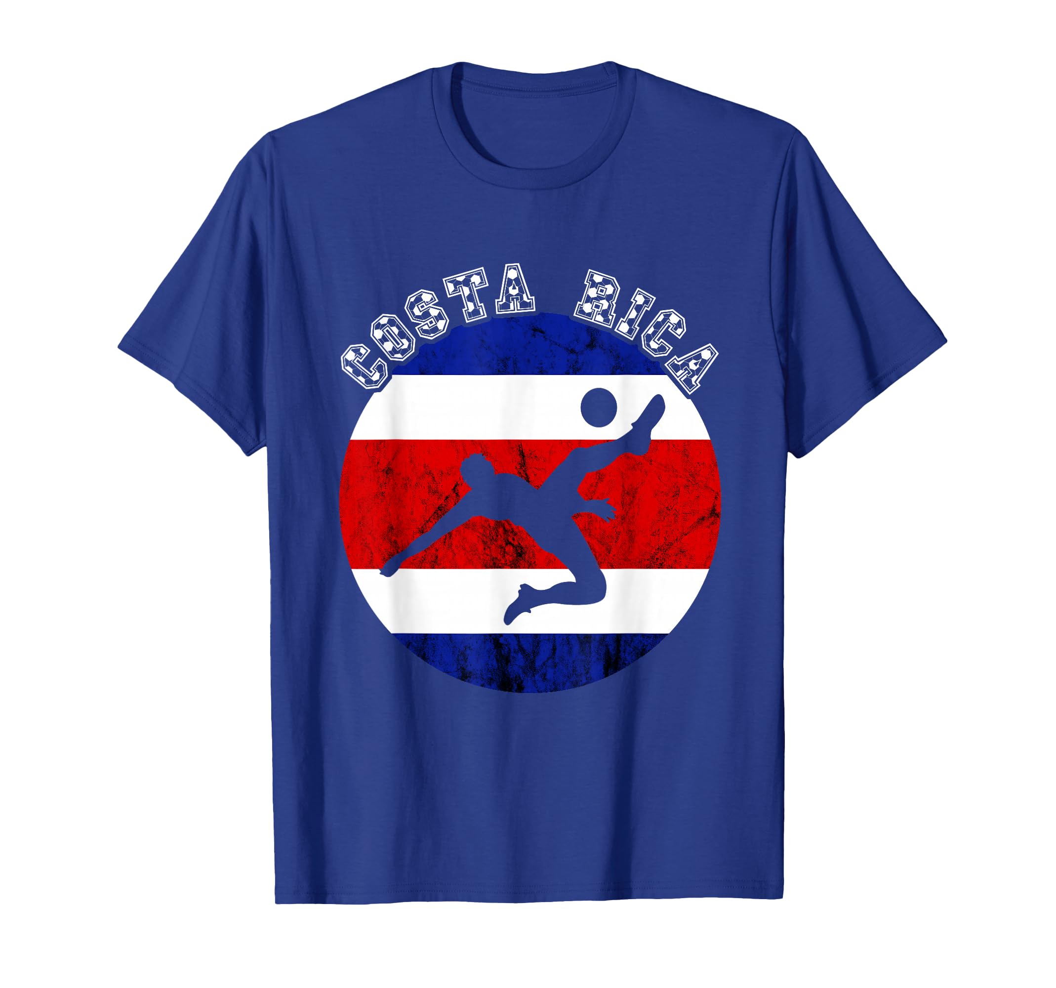 Costa Rican Soccer Team Costa Rica Flag T-Shirt - Minimalist Print Unisex - T-Shirt, Sweatshirt, Hoodie