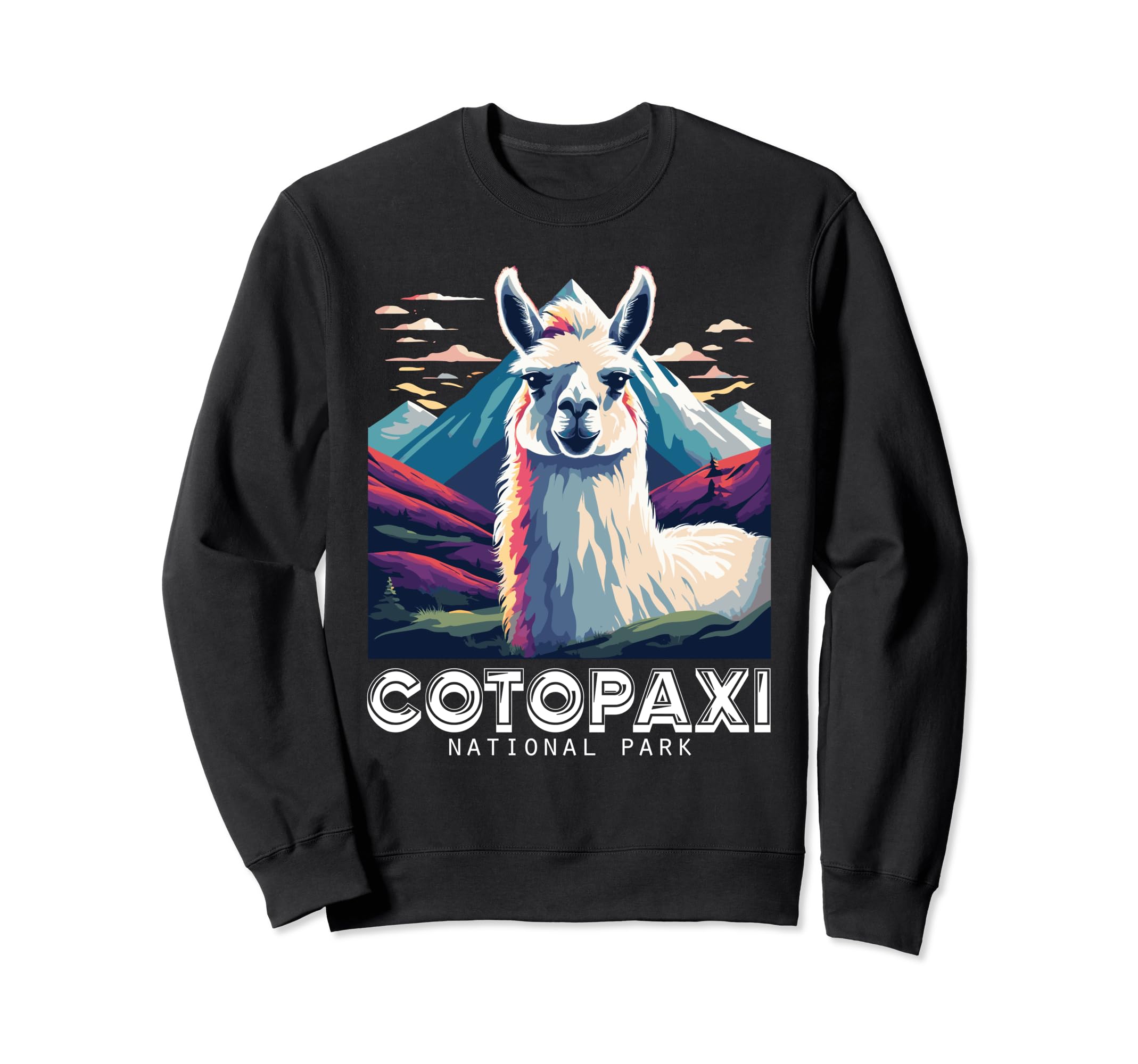Cotopaxi National Park Ecuador Sweatshirt - Aesthetic Graphic Unisex - T-Shirt, Sweatshirt, Hoodie
