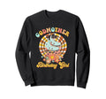 Godmother Birthday Rolling Skate Sweatshirt - Minimalist Print Men Women - T-Shirt, Sweatshirt, Hoodie
