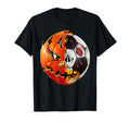 Soccer Ball Pumpkin Skull Halloween Soccer T-Shirt - Graphic Print Unisex - T-Shirt, Sweatshirt, Hoodie