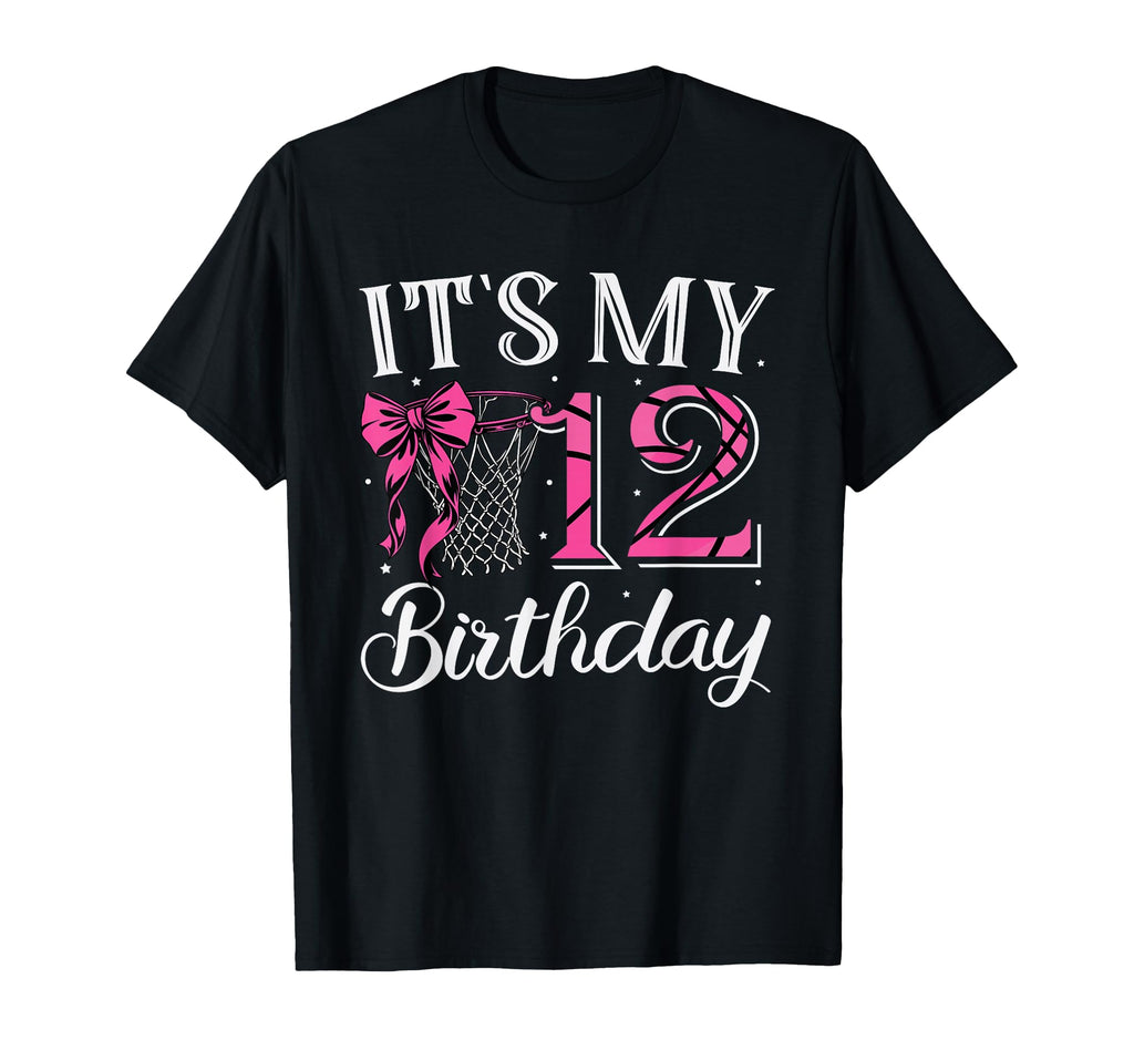 Its My 12 Twelve Birthday Coquette T-Shirt - Unique Graphic for Adults - T-Shirt, Sweatshirt, Hoodie