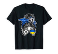 Messy Bun Hair Ukrainian Soccer Ukraine T-Shirt - Trendy Graphic Unisex - T-Shirt, Sweatshirt, Hoodie