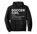 Funny Soccer Definition Goals Hoodie - Novelty Apparel for Adults - T-Shirt, Sweatshirt, Hoodie