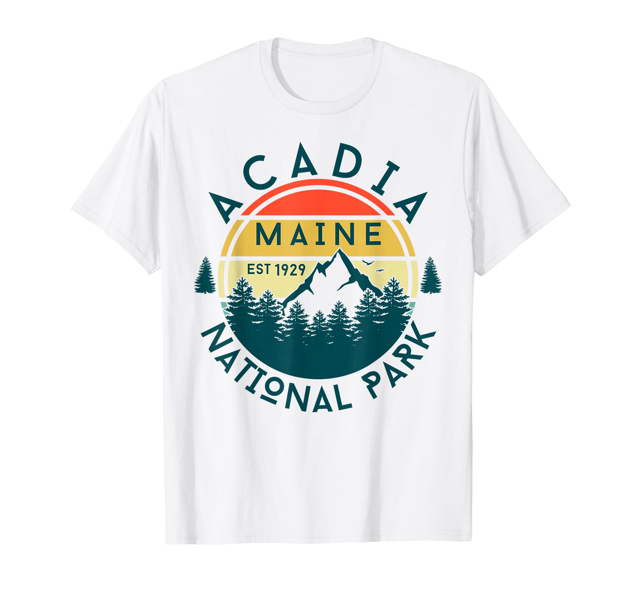 Acadia National Park Maine Hiking T-Shirt - Unique Graphic for Adults - T-Shirt, Sweatshirt, Hoodie