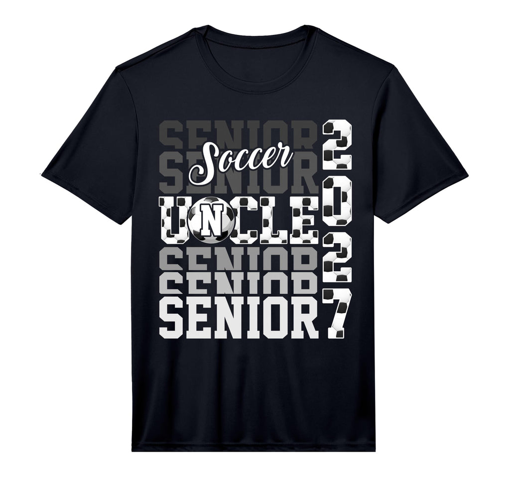 Senior 2027 Soccer Uncle Proud T-Shirt - Casual Everyday Wear for Adults - T-Shirt, Sweatshirt, Hoodie