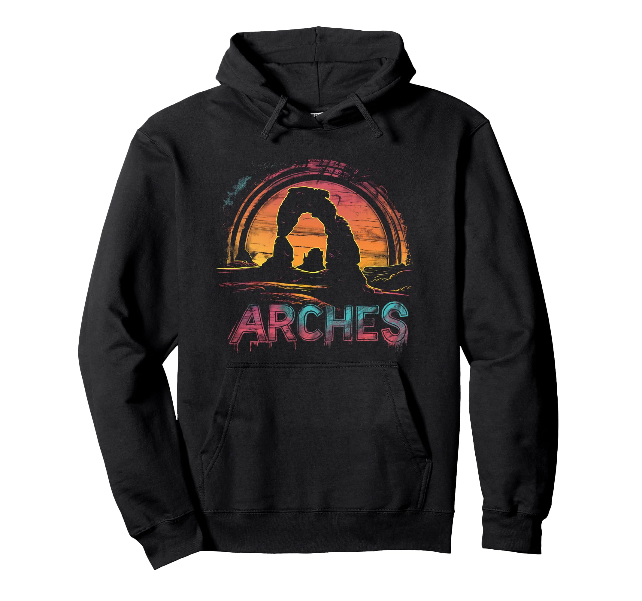 Arches Us National Park Hoodie - Casual Everyday Wear Unisex - T-Shirt, Sweatshirt, Hoodie