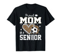 Proud Mom Senior 2026 Leopard Soccer T-Shirt - Aesthetic Graphic Men Women - T-Shirt, Sweatshirt, Hoodie