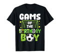 Soccer Gams Birthday Party Family T-Shirt - Aesthetic Graphic Men Women - T-Shirt, Sweatshirt, Hoodie