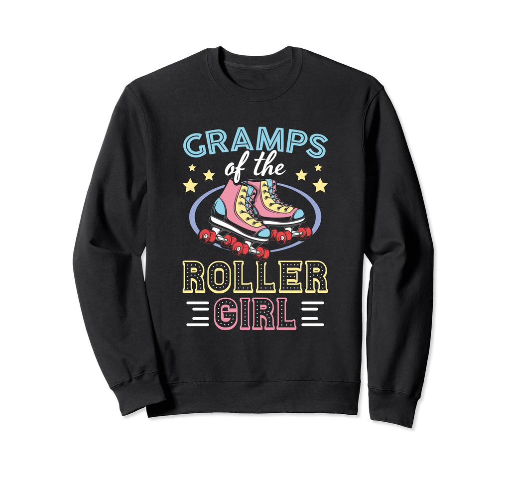 Gramps Roller Skates Dad Roller Sweatshirt - Fun Novelty Design for Adults - T-Shirt, Sweatshirt, Hoodie