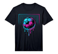 Dripping Soccer Ball Ice Cream Drip T-Shirt - Casual Everyday Wear Unisex - T-Shirt, Sweatshirt, Hoodie