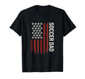 Soccer Dad Funny American Flag T-Shirt - Graphic Print Unisex - T-Shirt, Sweatshirt, Hoodie