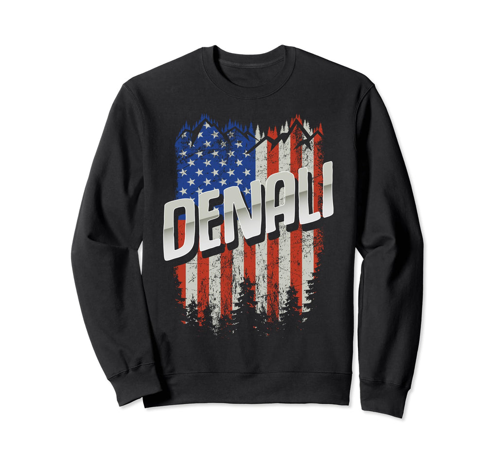 Denali National Park Us Denali Sweatshirt - Novelty Apparel Unisex - T-Shirt, Sweatshirt, Hoodie