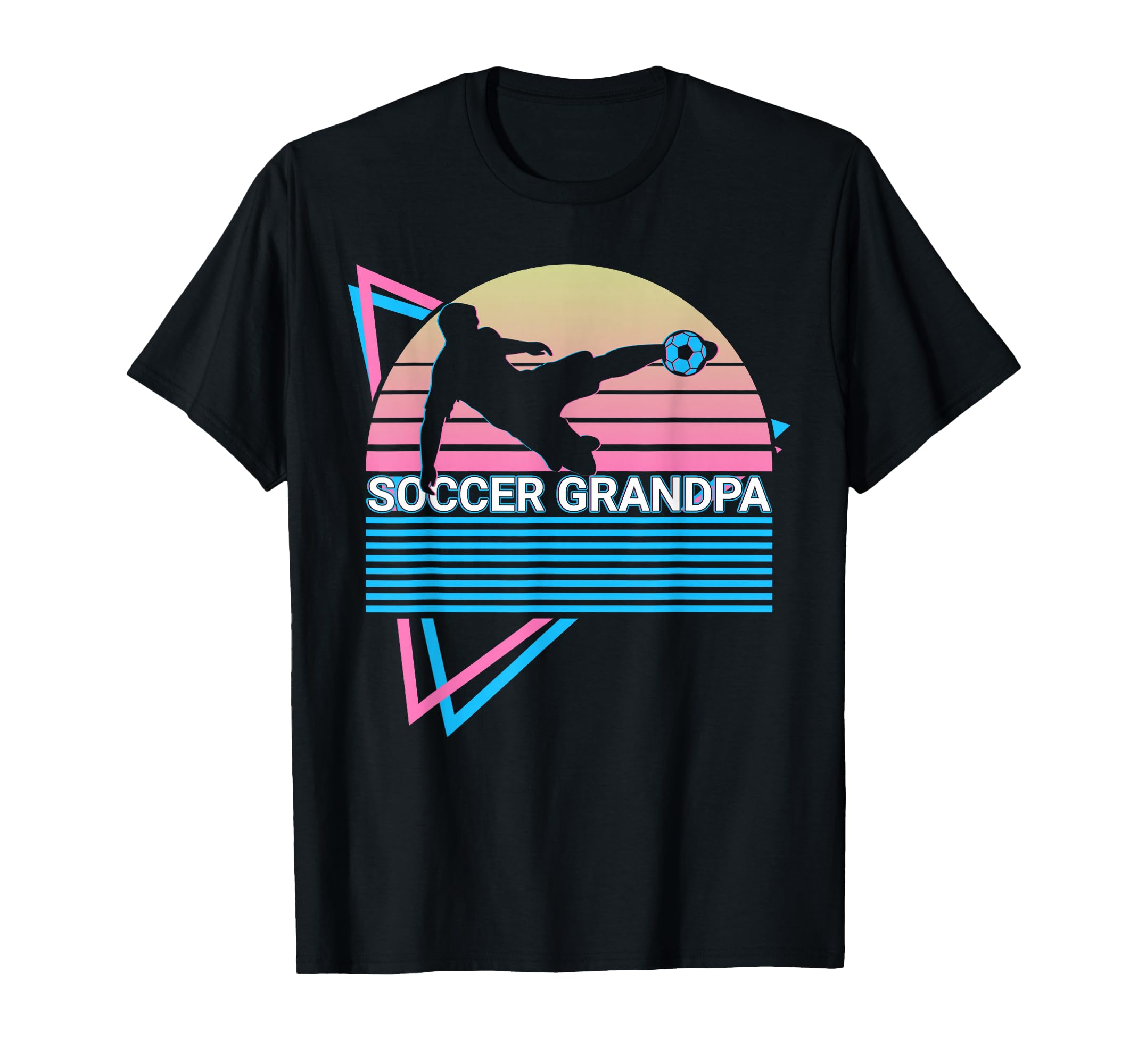 Soccer Grandpa Soccer Player Gifts T-Shirt - Minimalist Print for Adults - T-Shirt, Sweatshirt, Hoodie