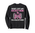 Im Hockey Goalie Mimi Hockey Keeper Sweatshirt - Unique Graphic Men Women - T-Shirt, Sweatshirt, Hoodie