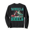 Roller Skating Skate 1970S Wheels Before Sweatshirt - Trendy Graphic Unisex - T-Shirt, Sweatshirt, Hoodie