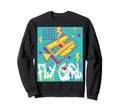 Fly 80S 90S B Old School Hip Hop Sweatshirt - Streetwear Style Men Women - T-Shirt, Sweatshirt, Hoodie