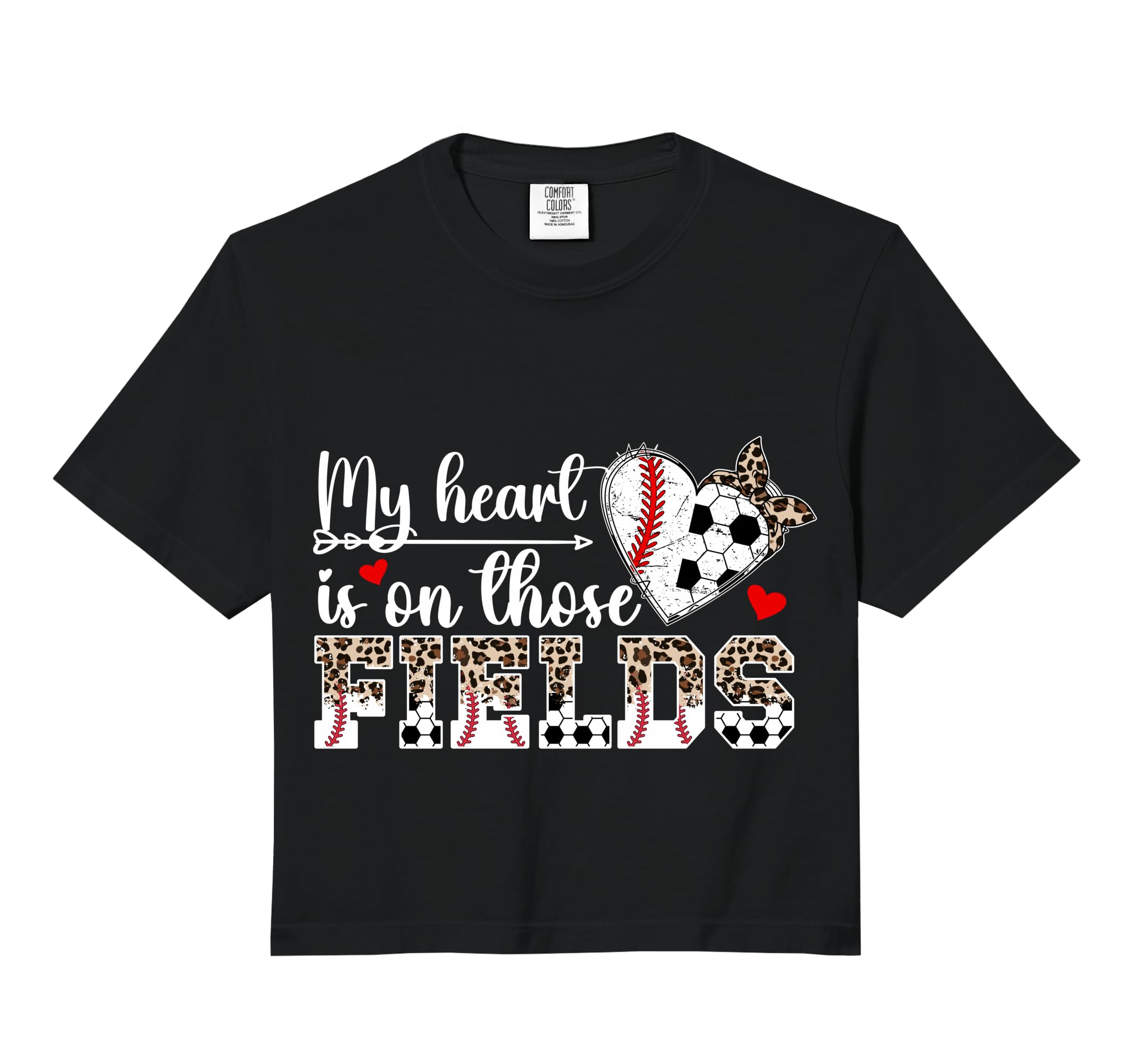My Heart Is Those Fields Baseball Sweatshirt - Minimalist Print Men Women - T-Shirt, Sweatshirt, Hoodie