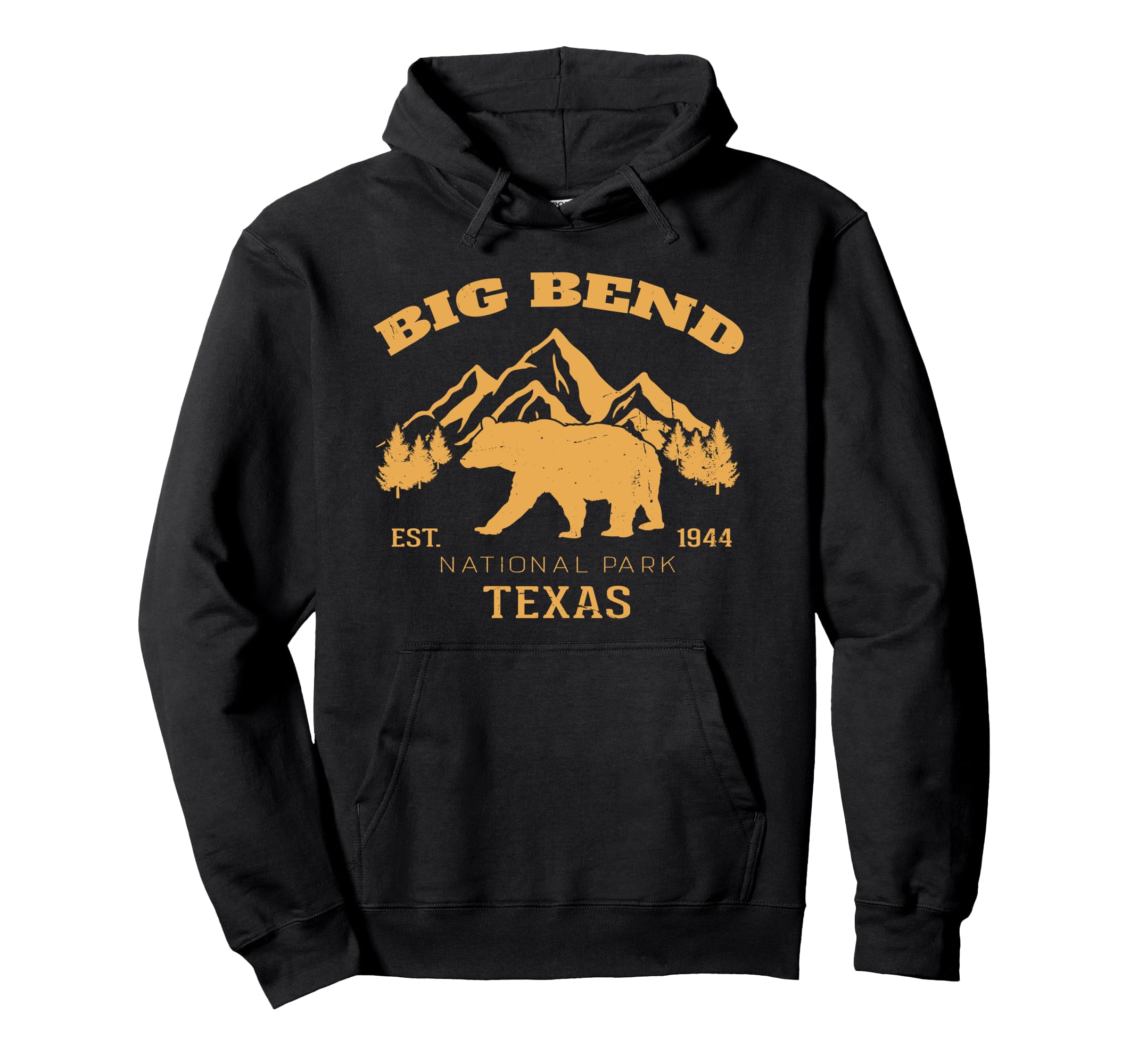 Big Bend National Park Texas Hoodie - Casual Everyday Wear Men Women - T-Shirt, Sweatshirt, Hoodie