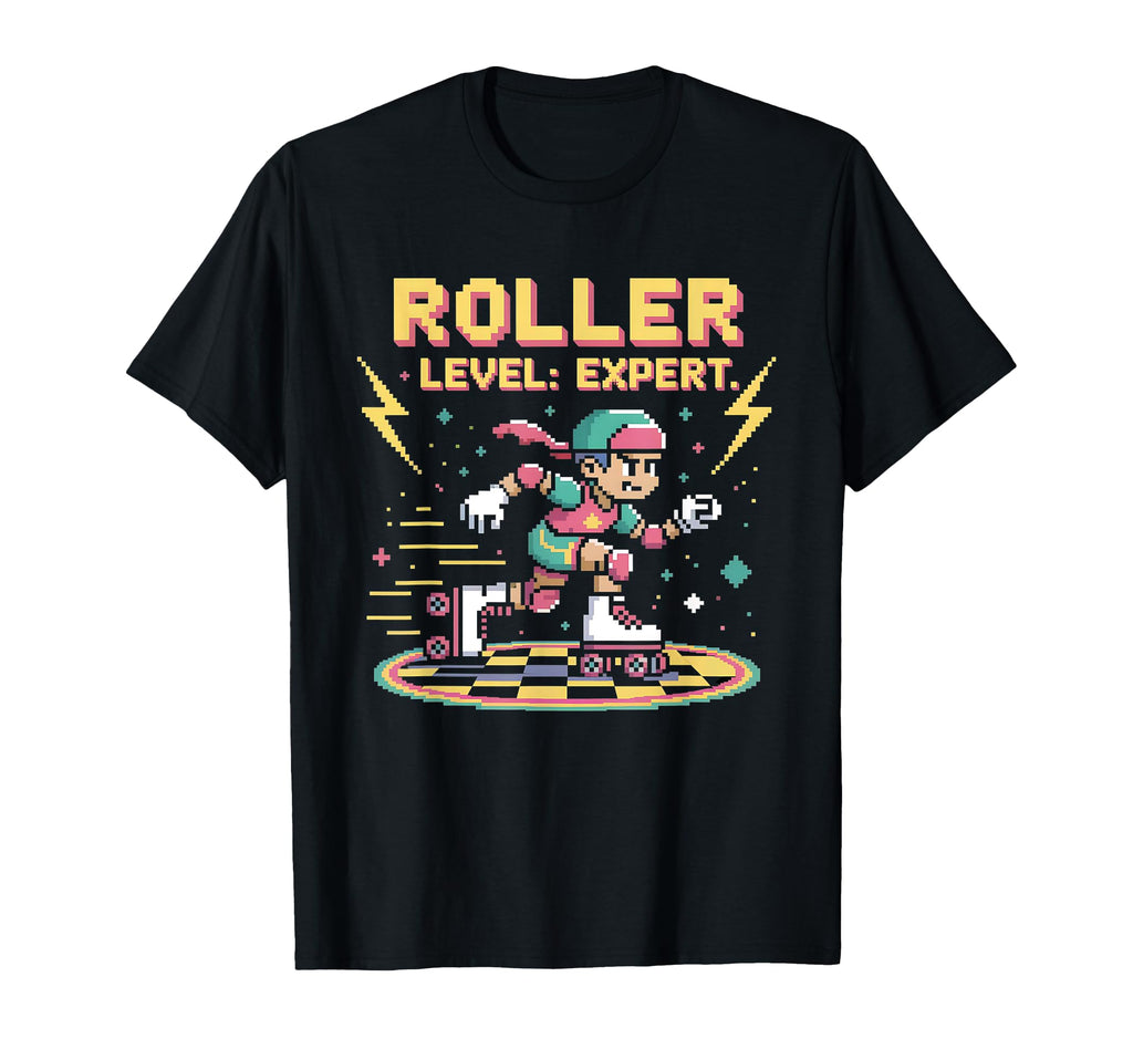 Roller Skate Roller Skating Gaming T-Shirt - Fun Novelty Design Men Women - T-Shirt, Sweatshirt, Hoodie