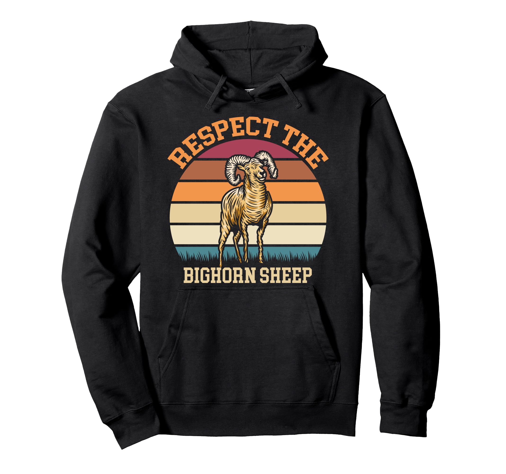 Nevada Respect Bighorn Sheep Funny Hoodie - Novelty Apparel Men Women - T-Shirt, Sweatshirt, Hoodie