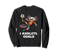 Womens I Axolotl Goals Soccer Grandma Sweatshirt - Custom Art Print Unisex - T-Shirt, Sweatshirt, Hoodie