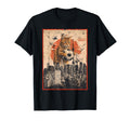 Funny Soccer Ball Giant Cat Japanese T-Shirt - Casual Everyday Wear Unisex - T-Shirt, Sweatshirt, Hoodie