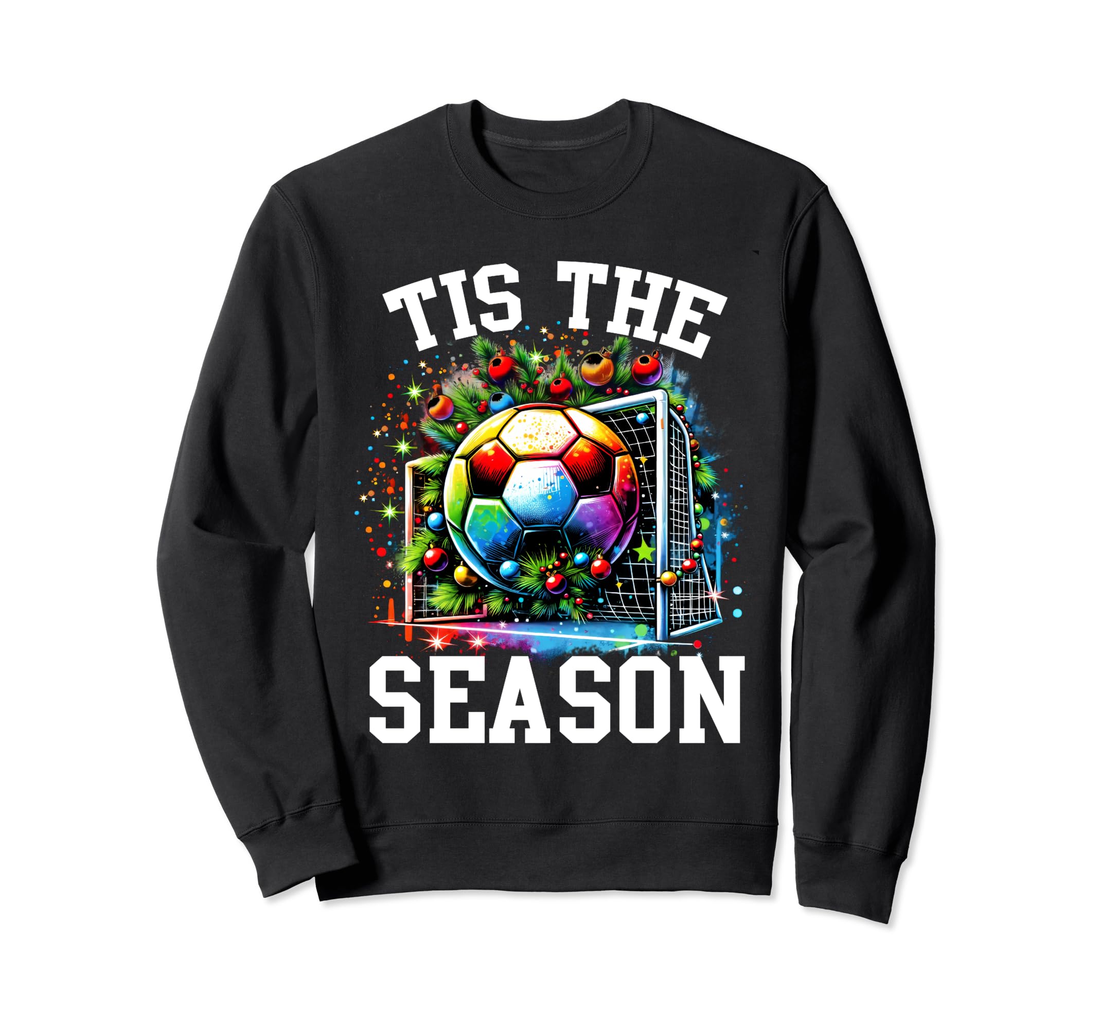 Tis Season Soccer Player Sweatshirt - Minimalist Print Men Women - T-Shirt, Sweatshirt, Hoodie