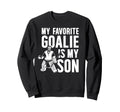 Proud Hockey Keeper Mom Ice Hockey Sweatshirt - Unique Graphic Unisex - T-Shirt, Sweatshirt, Hoodie