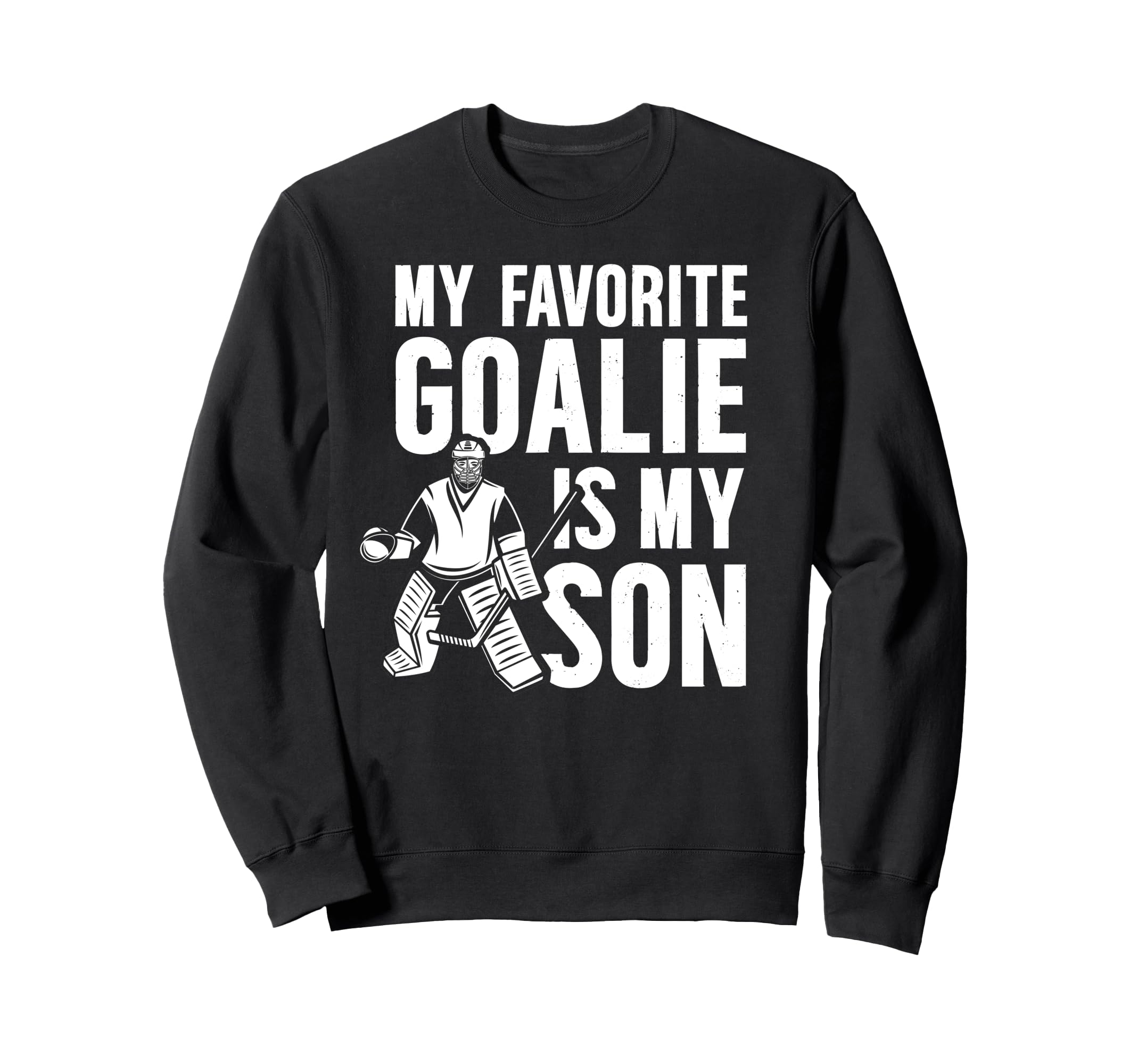 Proud Hockey Keeper Mom Ice Hockey Sweatshirt - Unique Graphic Unisex - T-Shirt, Sweatshirt, Hoodie