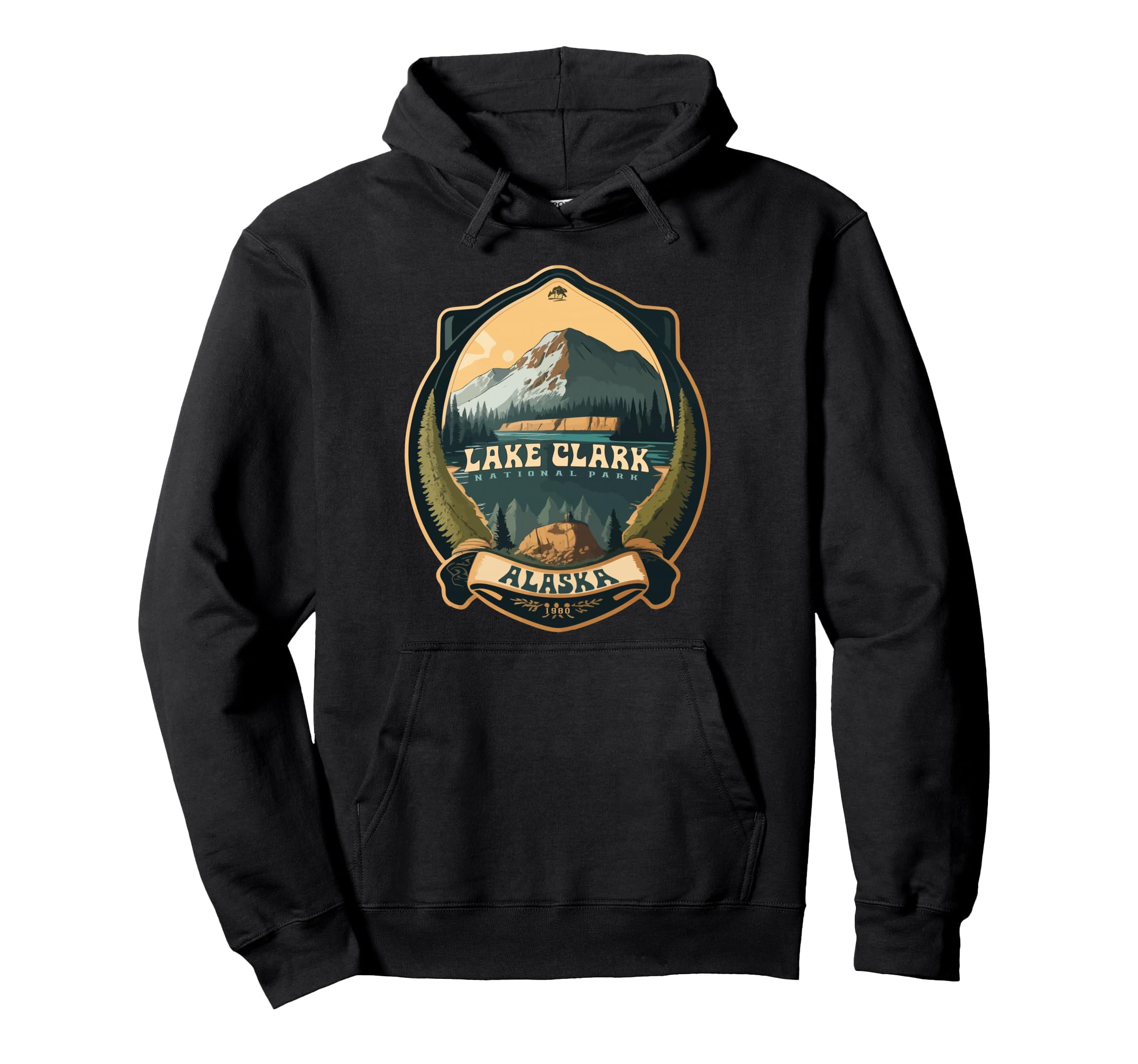 Lake Clark National Park Alaska Hoodie - Casual Everyday Wear Men Women - T-Shirt, Sweatshirt, Hoodie