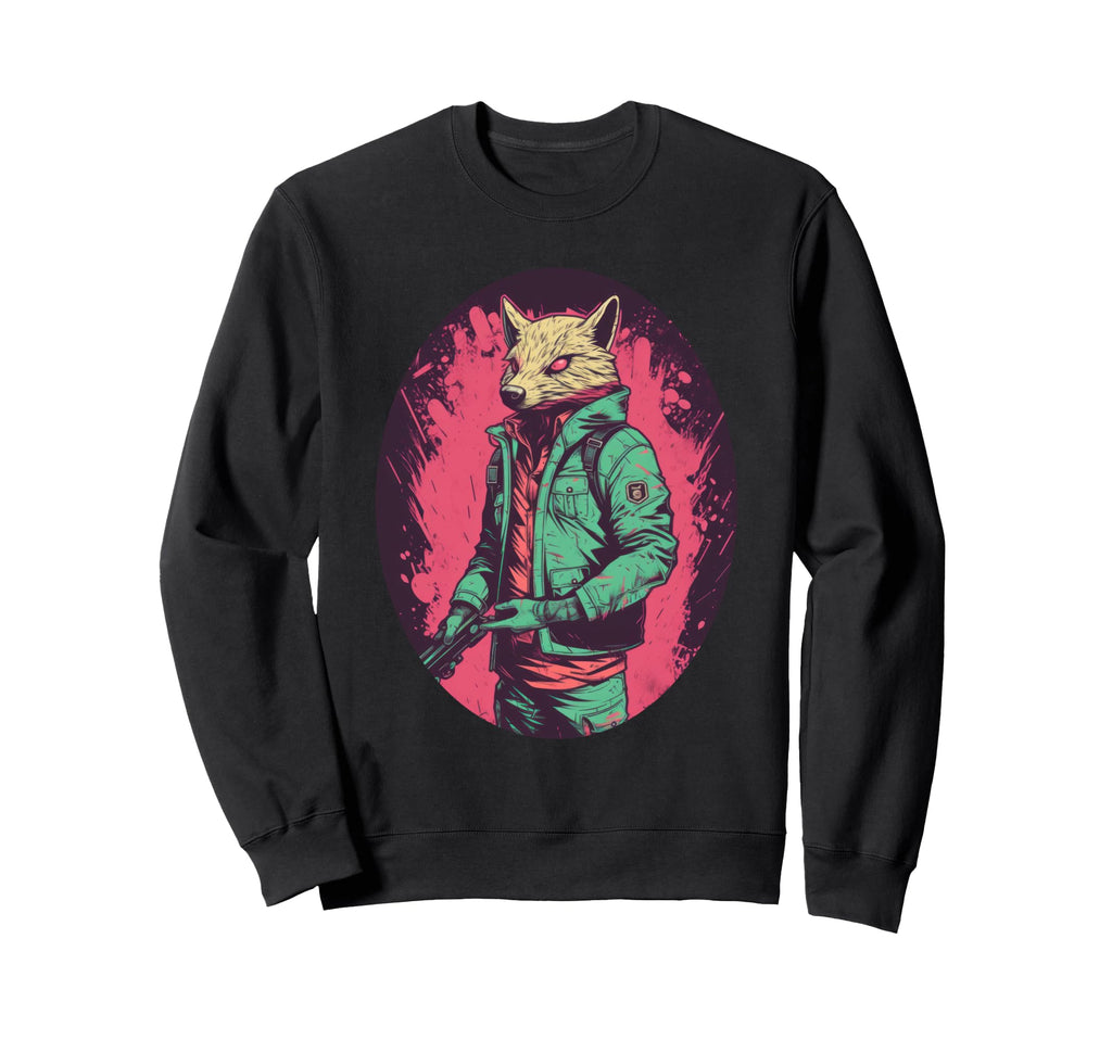 Street Badger Art Urban Outrun Sweatshirt - Custom Art Print Men Women - T-Shirt, Sweatshirt, Hoodie