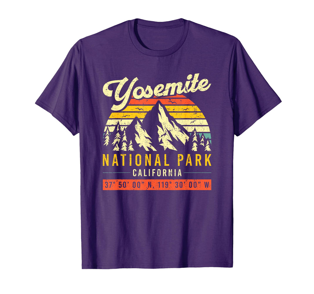 Yosemite California National Park T-Shirt - Aesthetic Graphic Men Women - T-Shirt, Sweatshirt, Hoodie