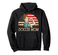 Soccer Mom Funny Soccer Ball Hoodie - Aesthetic Graphic for Adults - T-Shirt, Sweatshirt, Hoodie