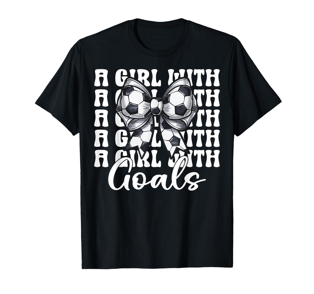 Womens Coquette Bow Soccer Player T-Shirt - Streetwear Style Men Women - T-Shirt, Sweatshirt, Hoodie