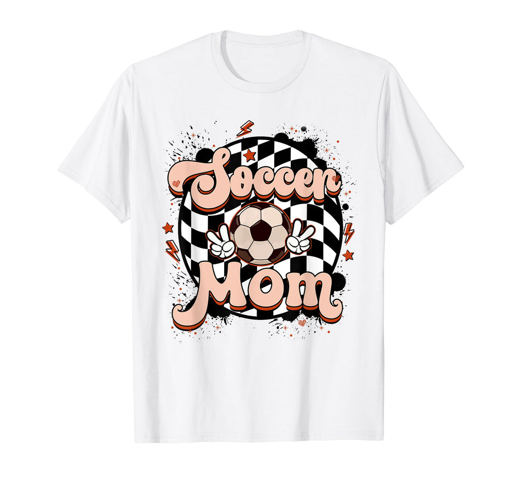 Soccer Mama Funny Soccer Mom Mama Soccer T-Shirt - Graphic Print Unisex - T-Shirt, Sweatshirt, Hoodie