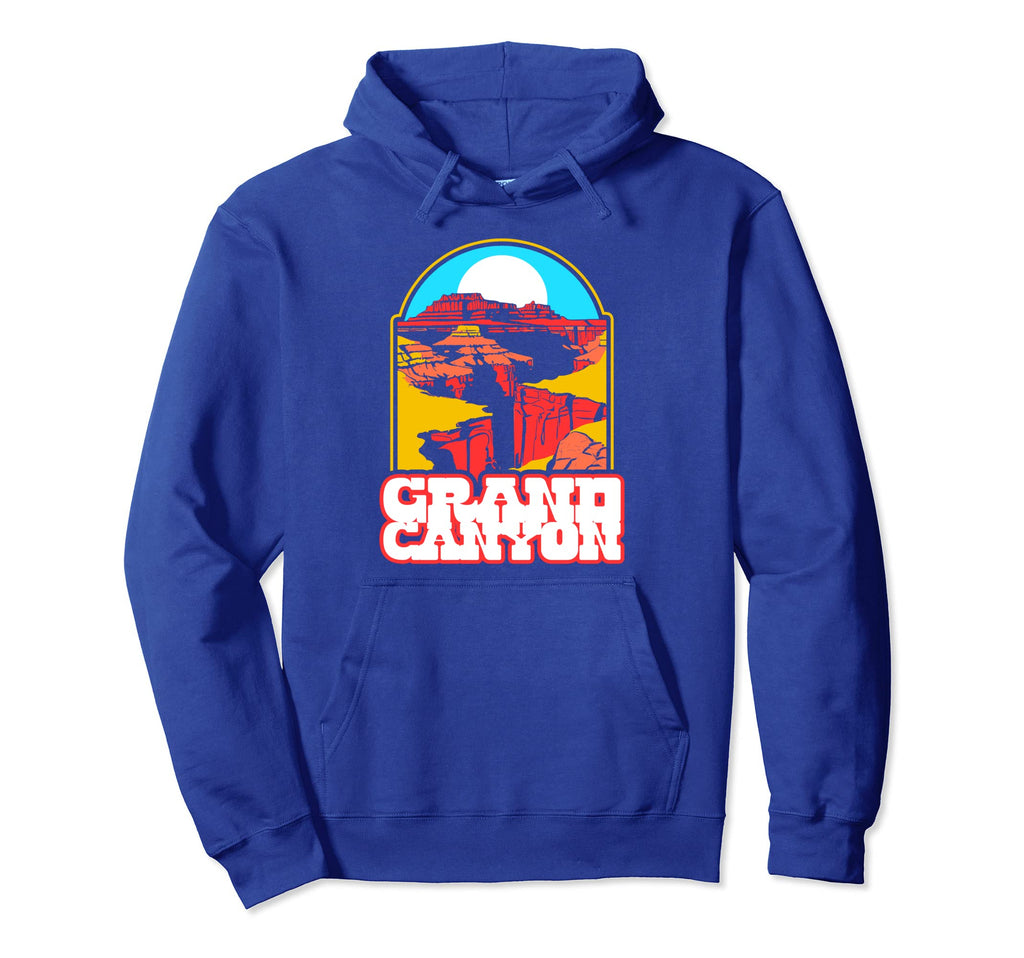 Grand Canyon National Park Eighties Hoodie - Fun Novelty Design Men Women - T-Shirt, Sweatshirt, Hoodie