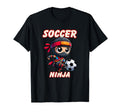 Funny Soccer Ninja Player T-Shirt - Casual Everyday Wear for Adults - T-Shirt, Sweatshirt, Hoodie
