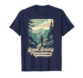 Great Smoky Mountains Hiking National T-Shirt - Minimalist Print Men Women - T-Shirt, Sweatshirt, Hoodie