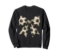 Watercolor Soccer Ball Bow Sport Sweatshirt - Unique Graphic for Adults - T-Shirt, Sweatshirt, Hoodie