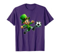St Patricks Day Irish Leprechaun Soccer T-Shirt - Minimalist Print Unisex - T-Shirt, Sweatshirt, Hoodie