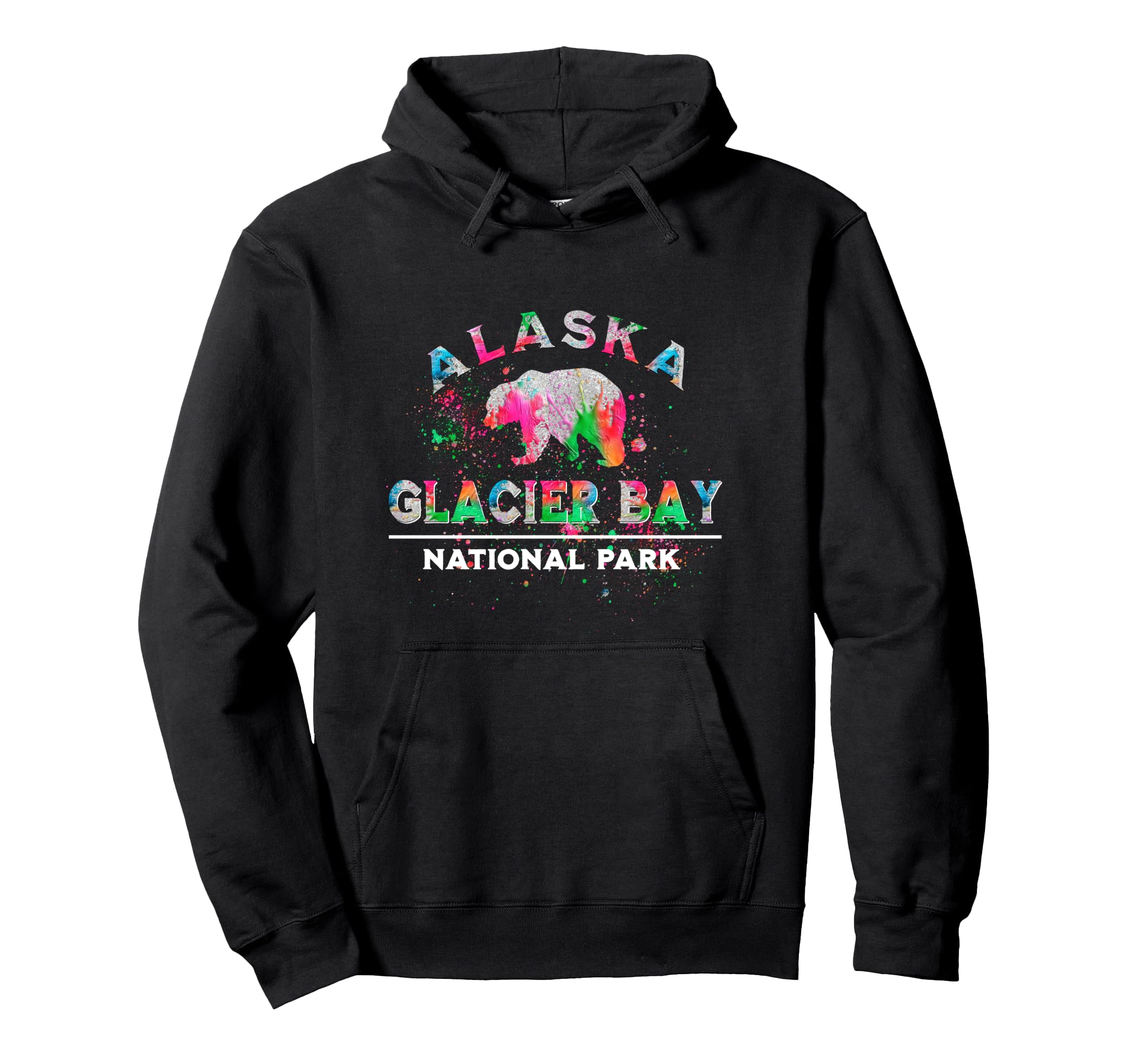 Glacier Bay National Park Alaska Bear Hoodie - Casual Everyday Wear Unisex - T-Shirt, Sweatshirt, Hoodie