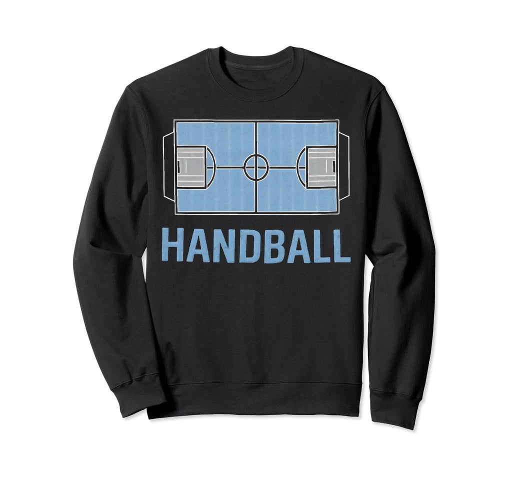 I Love Handball Player Sports Sweatshirt - Graphic Print Men Women - T-Shirt, Sweatshirt, Hoodie