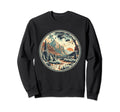 Zion National Park Round Sweatshirt - Fun Novelty Design Men Women - T-Shirt, Sweatshirt, Hoodie
