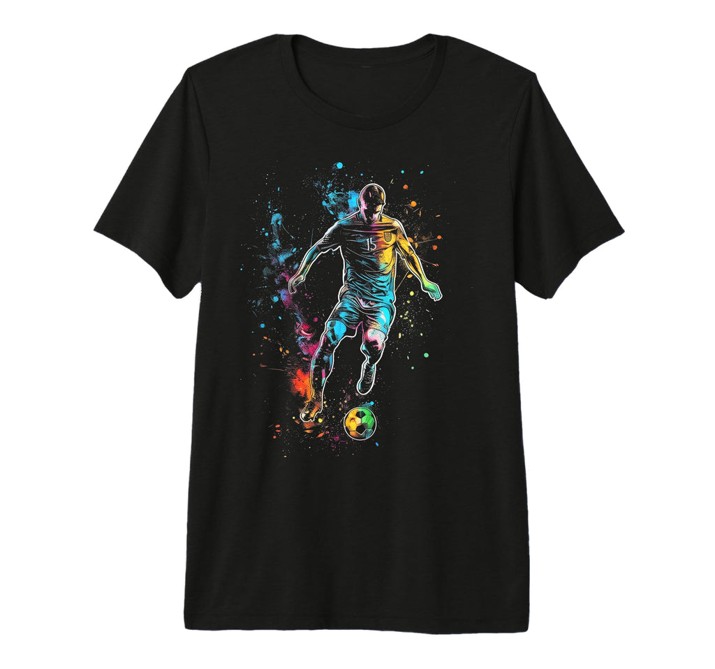 Soccer Player Sports Football T-Shirt - Casual Everyday Wear Unisex - T-Shirt, Sweatshirt, Hoodie