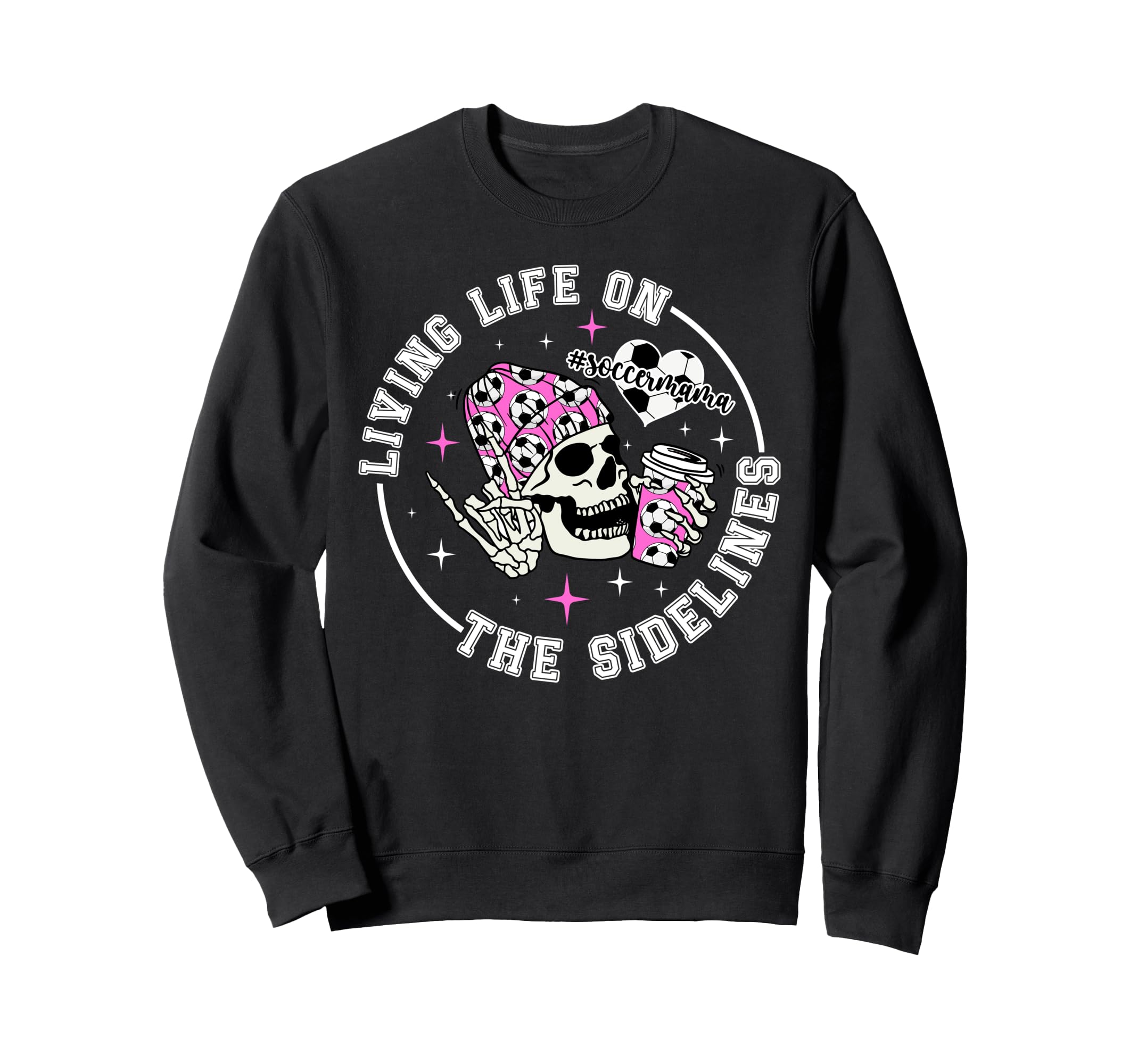 Soccer Mama Funny Soccer Mom Soccer Sweatshirt - Graphic Print Unisex - T-Shirt, Sweatshirt, Hoodie