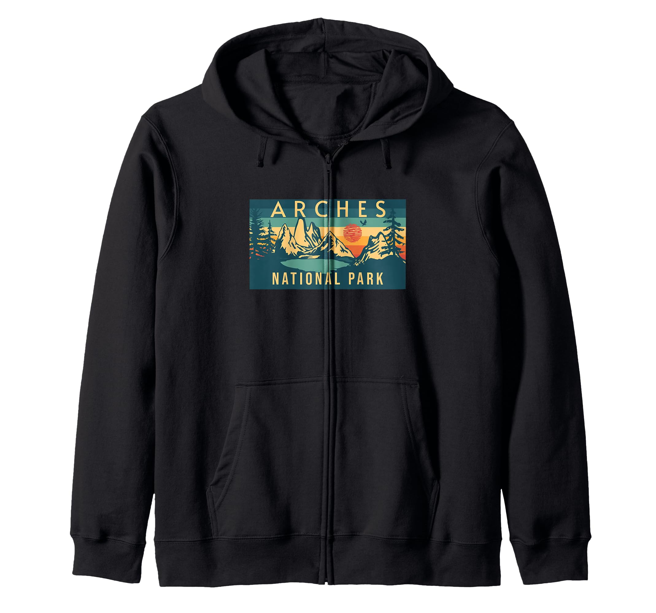 Arches National Park Utah Usa Outdoor Hoodie - Unique Graphic Unisex - T-Shirt, Sweatshirt, Hoodie