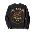 Denali National Park Alaska Sweatshirt - Fun Novelty Design for Adults - T-Shirt, Sweatshirt, Hoodie